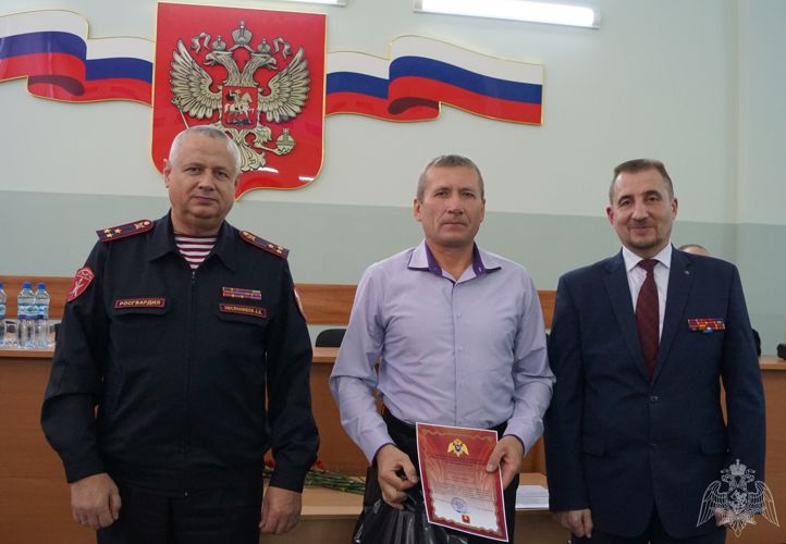 Ветеранская организация ОМОН Управления Росгвардии по Липецкой области отметила десятилетие со дня образования