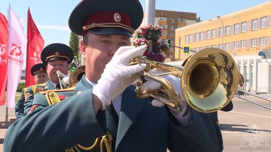 В Липецке парад пройдет  под звуки военного оркестра Росгвардии