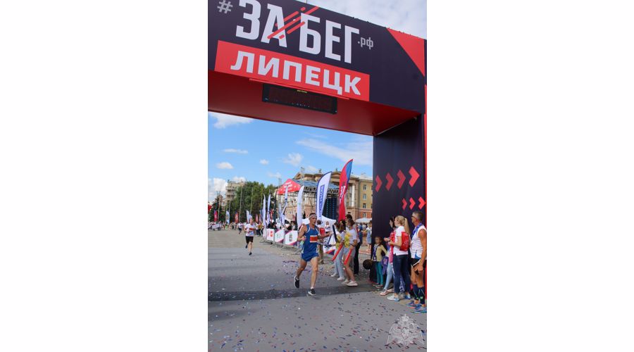В Липецке росгвардейцы приняли участие в проведении IV Всероссийского полумарафона «ЗаБег»   