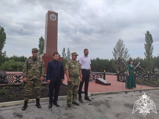 В Липецкой области росгвардейцы  приняли участие в перезахоронении солдат Великой Отечественной войны.