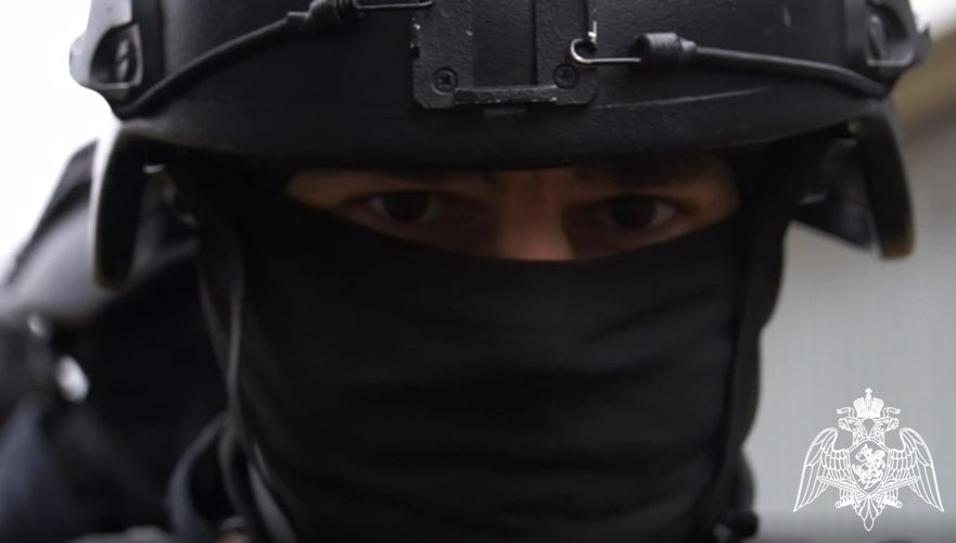 Росгвардейцы приняли участие в сьемках патриотического ролика в Липецке (видео)
