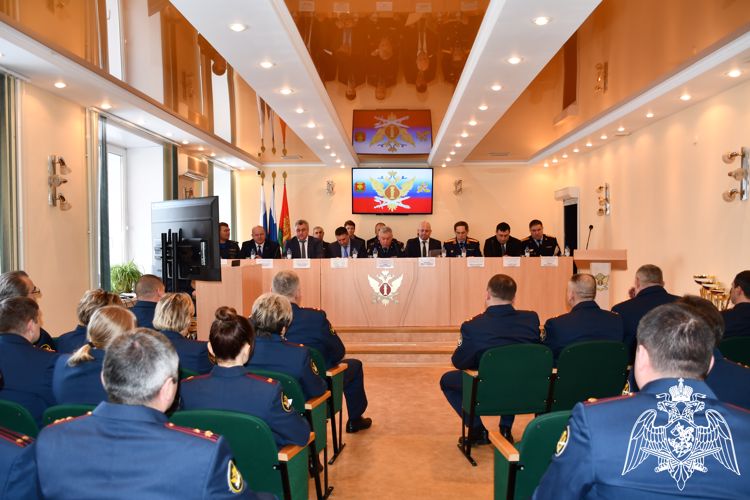 Начальник регионального Управления Росгвардии принял участие в заседании коллегии УФСИН России по Липецкой области