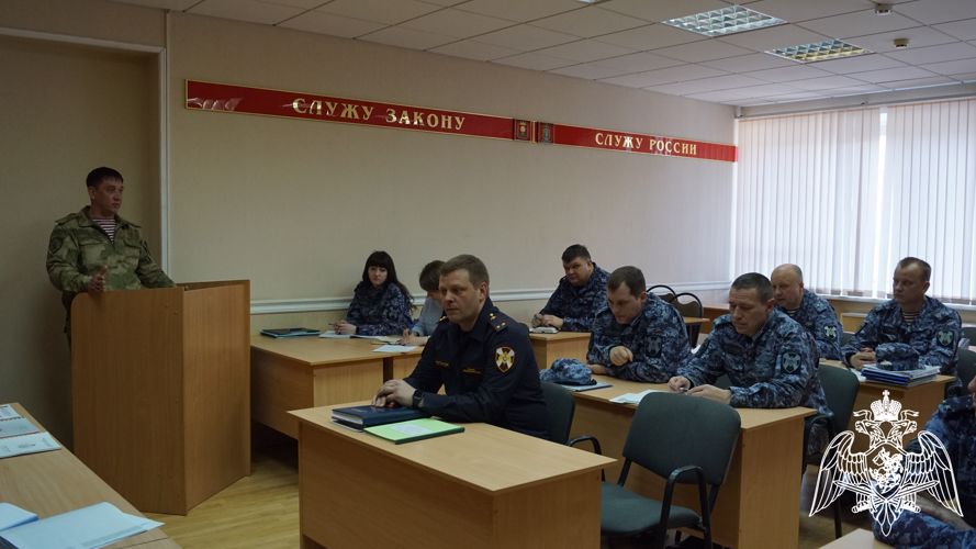 В Управлении Росгвардии по Липецкой области состоялась техническая конференция по обеспечению безопасности дорожного движения