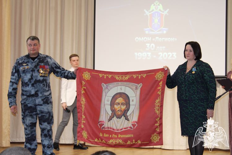 ОМОН «Легион» Управления Росгвардии по Липецкой области отметил 30-ю годовщину образования