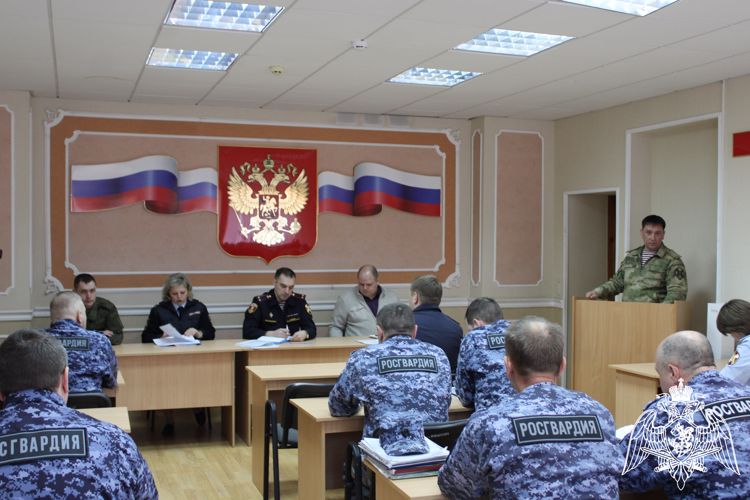 В Управлении Росгвардии по Липецкой области состоялась техническая конференция по обеспечению безопасности дорожного движения