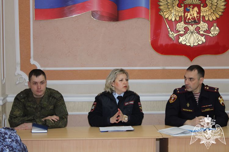 В Управлении Росгвардии по Липецкой области состоялась техническая конференция по обеспечению безопасности дорожного движения
