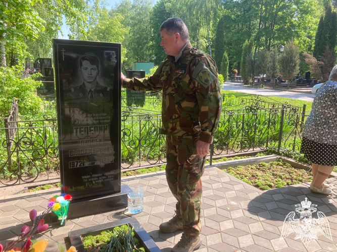 Сотрудники ОМОН «Легион» почтили память своих погибших товарищей