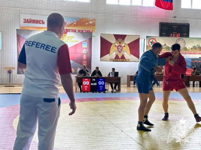 Липецкие росгвардейцы успешно выступили на соревнованиях в городе Александров Владимирской области