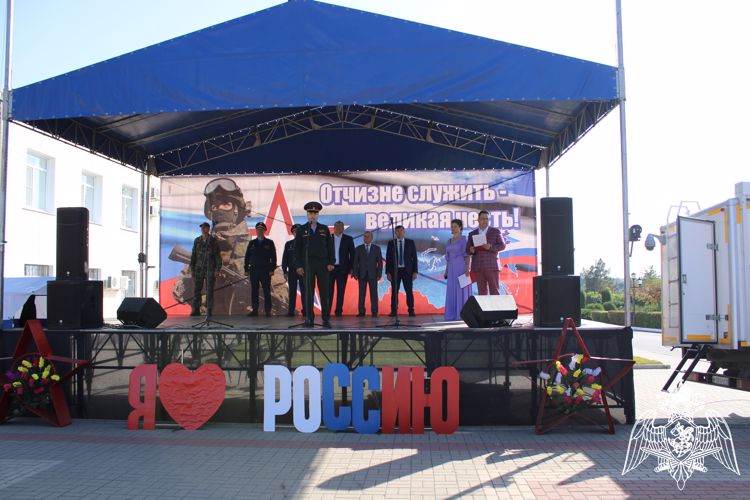 Росгвардейцы Липецка приняли участие в межведомственном патриотическом мероприятии
