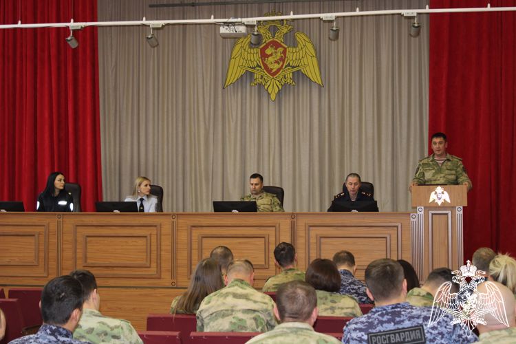 В Управлении Росгвардии по Липецкой области проведена техническая конференция по обеспечению безопасности дорожного движения