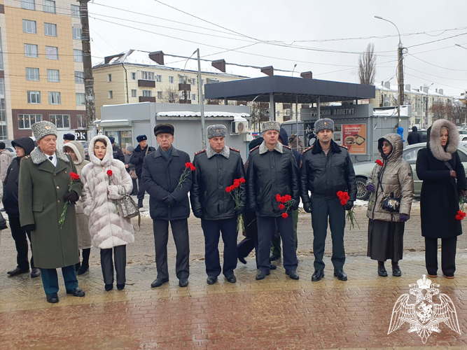 В Липецке почтили  память земляков, погибших в военных конфликтах