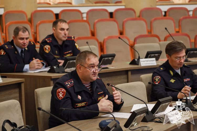Начальник Управления Росгвардии по Липецкой области принял участие в заседании областной Антитеррористической комиссии