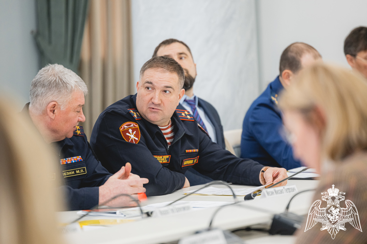 Начальник Управления Росгвардии по Липецкой области принял участие в координационном совещании по обеспечению правопорядка в регионе