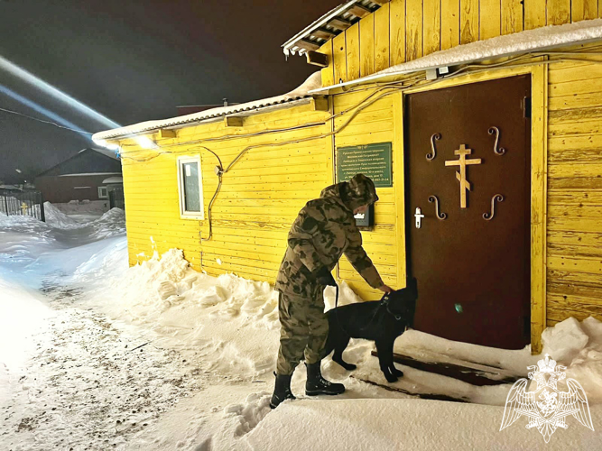 В Липецкой области росгвардейцы обеспечили охрану общественного порядка и общественной безопасности во время празднования Крещения Господня