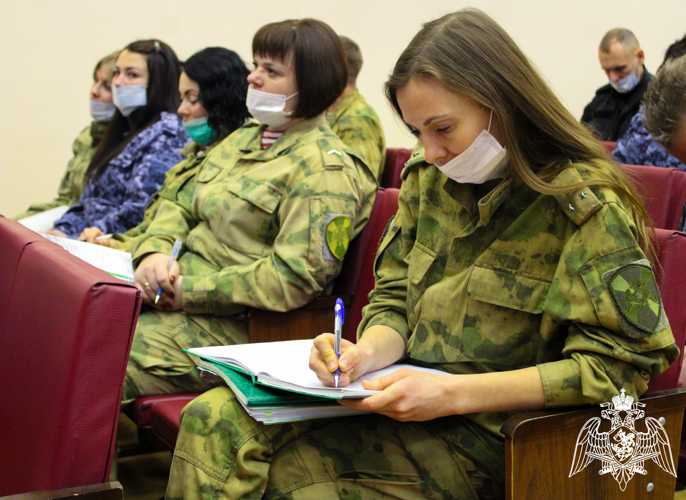 В Управлении Росгвардии по Липецкой области начался зимний учебный период