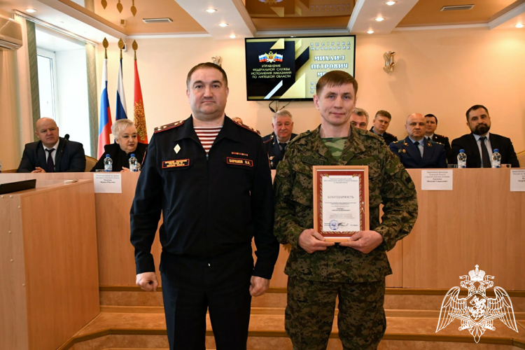 Начальник регионального Управления Росгвардии принял участие в заседании коллегии УФСИН России по Липецкой области