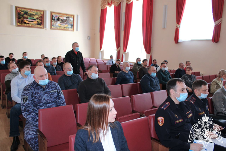 В Управлении Росгвардии по Липецкой области состоялось заседание координационного совета по взаимодействию с частными охранными организациями