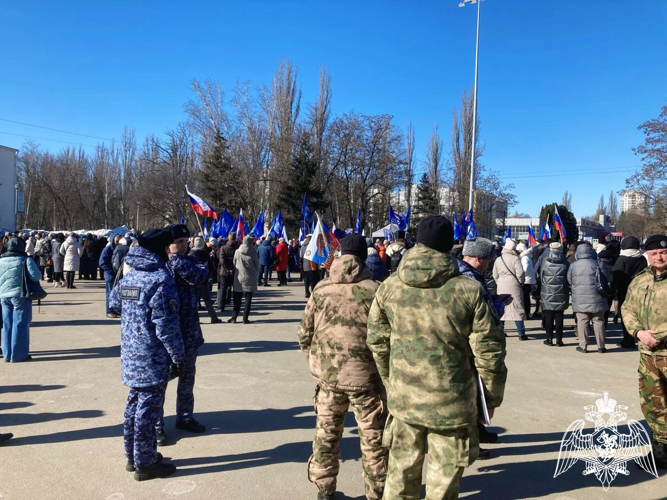 Росгвардия обеспечила безопасность проведения митинг-концерта в Липецке