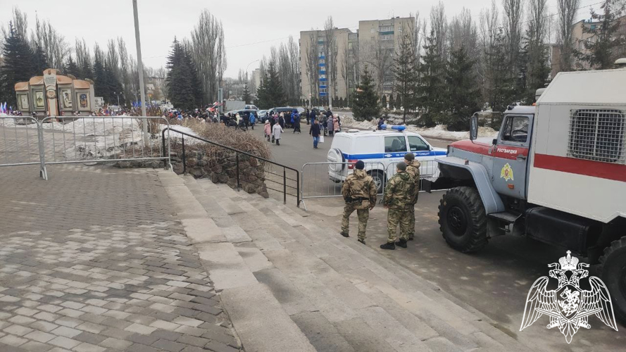Липецкие росгвардейцы обеспечивали охрану общественного порядка на мероприятиях города