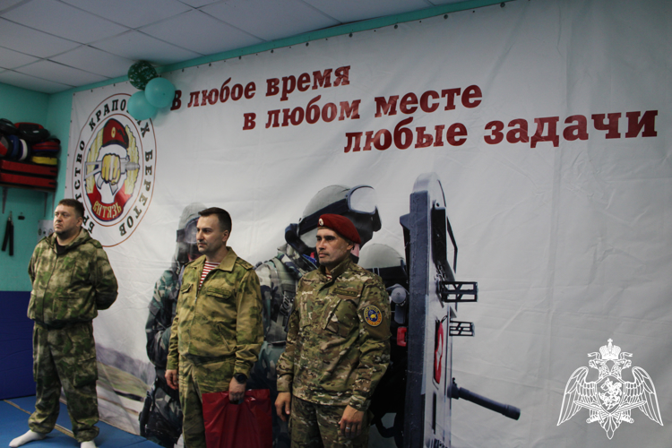 Росгвардейцы посетили воспитанников регионального отделения всероссийского движения «Гвардейская смена»