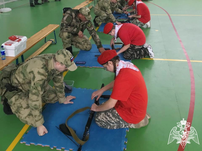 Липецкие Росгвардейцы приняли участие в проведении Всероссийской военно-патриотической игре «Зарница 2.0»