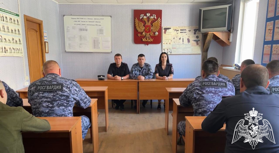Росгвардейцы присоединились к проходящей в Липецке профилактической акции «Внимание — Дети»