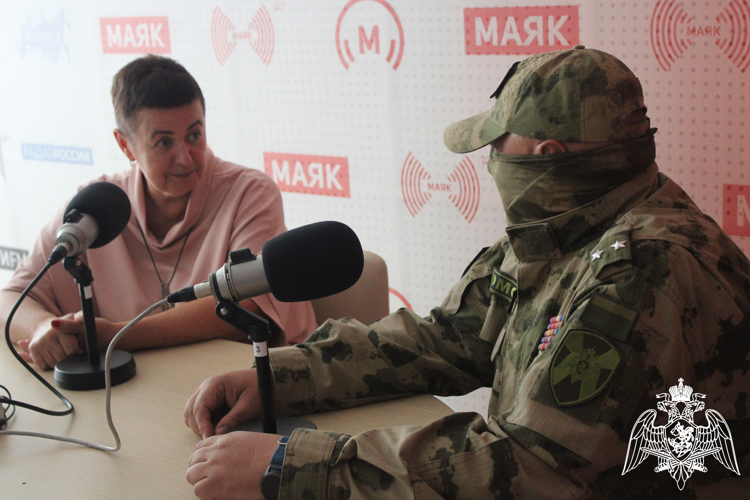Офицер Управления Росгвардии по Липецкой области в эфире Радио «Маяк» рассказал о решении стать участником программы «Время Героев»
