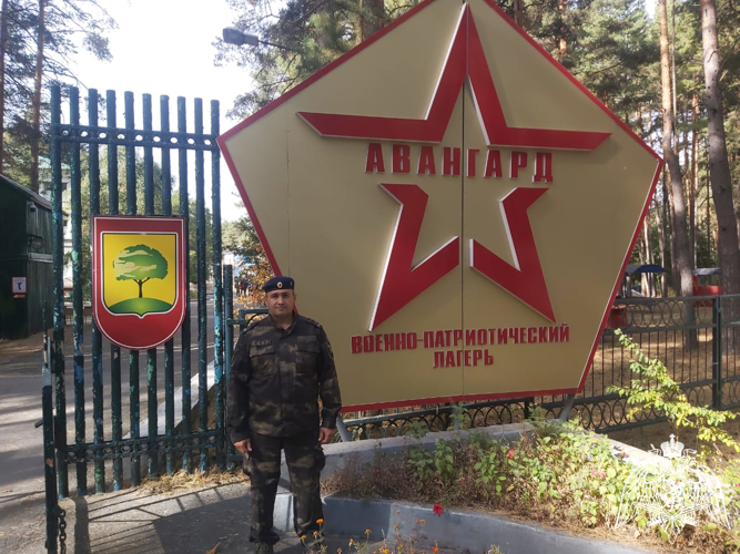 Росгвардейцы посетили военно-патриотический лагерь «Авангард»