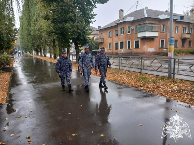 Росгвардия обеспечила правопорядок на футбольном матче и на 3-ем сельском полумарафоне «Тербунский Рубеж»