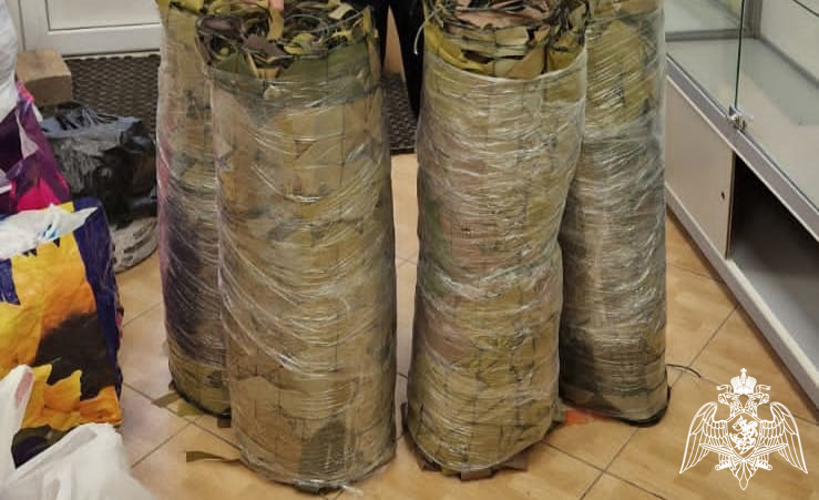 Маскировочные сети от Ветерана Росгвардии отправляются в зону СВО
