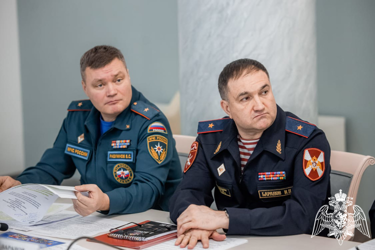 Начальник Управления Росгвардии по Липецкой области принял участие в подведении итогов  по предупреждению и ликвидации чрезвычайных ситуаций в 2024 году