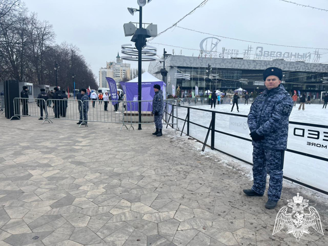 Росгвардия обеспечила безопасность при проведении «Дня студента» в Липецке