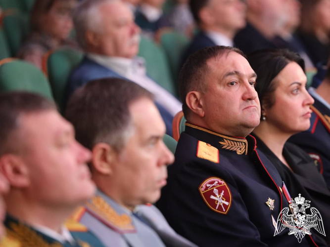 Липецкие Росгвардейцы приняли участие в торжественном концерте в преддверии Дня защитника Отечества