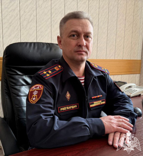 В Управлении Росгвардии по Липецкой области назначен начальник Управления вневедомственной охраны