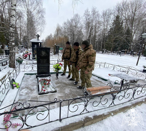Липецкие росгвардейцы почтили память погибших товарищей