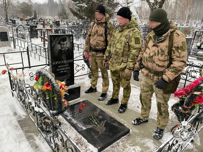 Липецкие росгвардейцы почтили память погибших товарищей