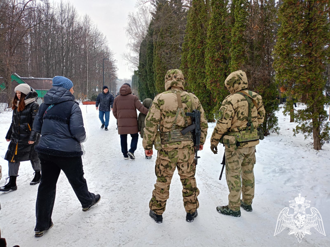 Липецкие росгвардейцы обеспечивали охрану общественного порядка на мероприятиях области