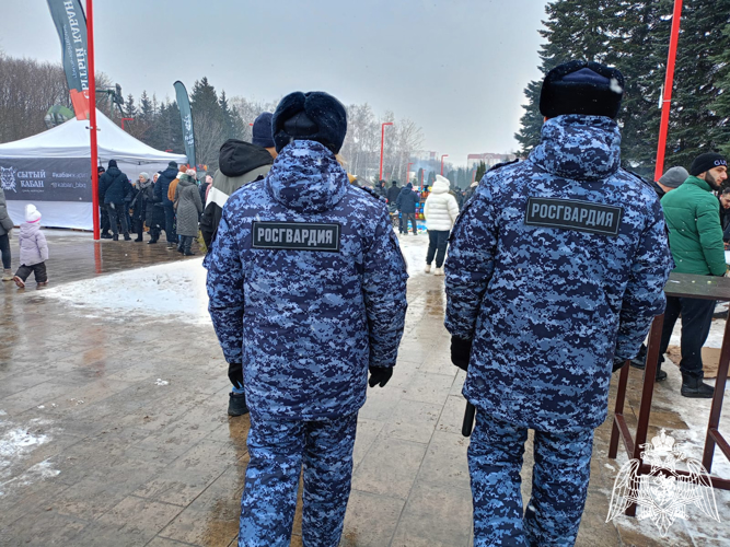 Липецкие росгвардейцы обеспечивали охрану общественного порядка на мероприятиях области