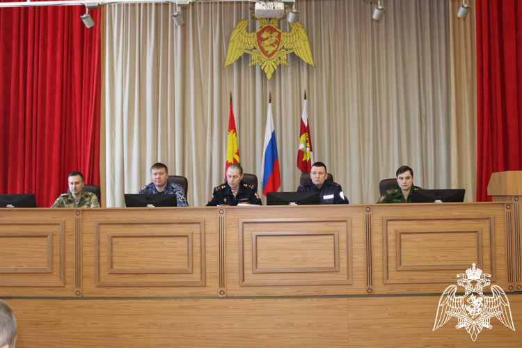 В Управлении Росгвардии по Липецкой области прошла техническая конференция по обеспечению безопасности дорожного движения