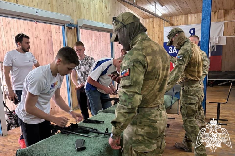Липецкие росгвардейцы приняли участие в судействе молодежной спартакиады