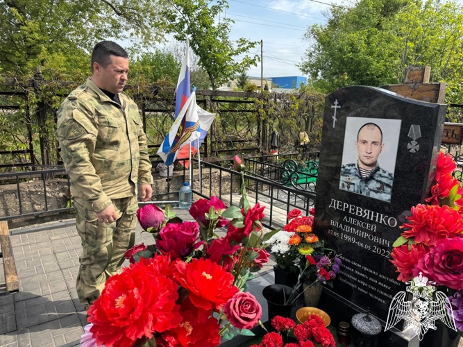 Росгвардейцы  отдали дань памяти боевому товарищу, погибшему при исполнении служебного долга