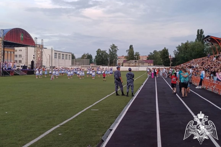 Росгвардия обеспечила безопасность в День города Данкова