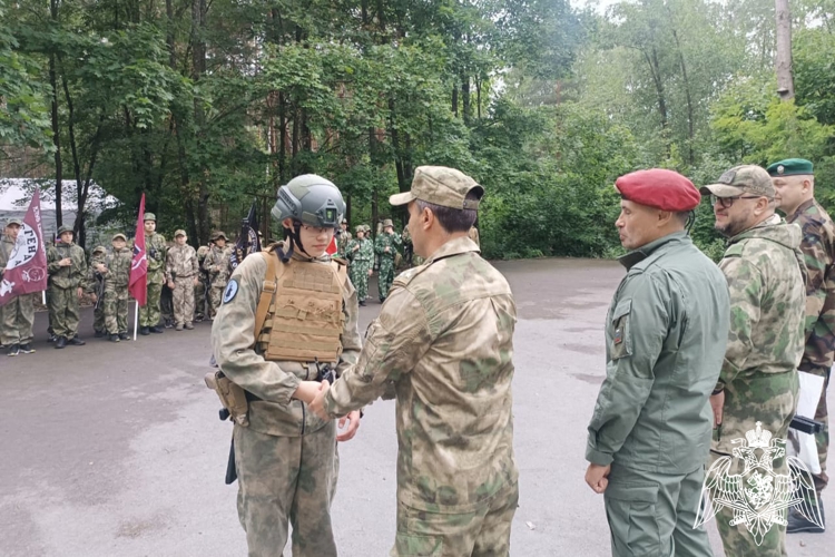 В Липецке проходят учебно-практические сборы воспитанников «Гвардейской смены» 