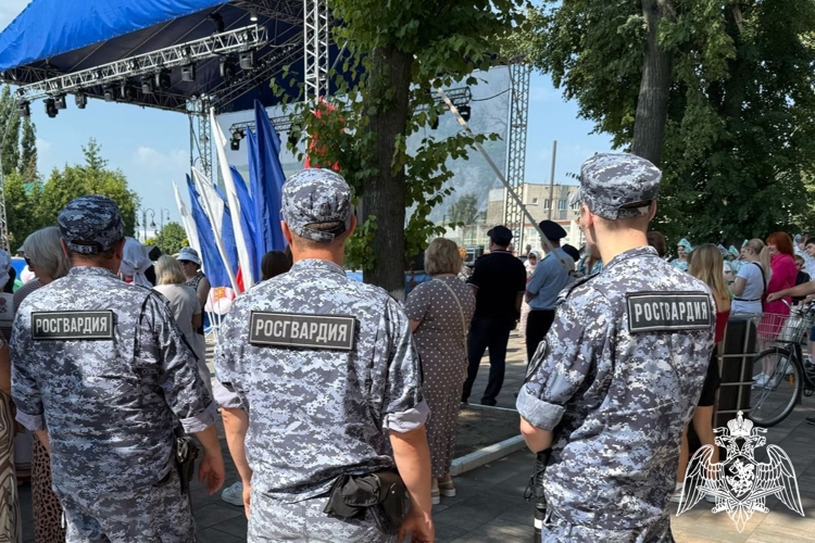 В Чаплыгине Росгвардия обеспечила безопасность при проведении «Раненбурского застолья»