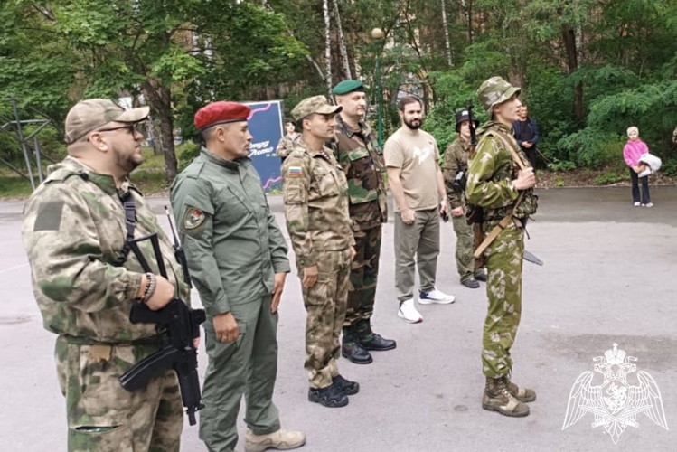 В Липецке проходят учебно-практические сборы воспитанников «Гвардейской смены» 