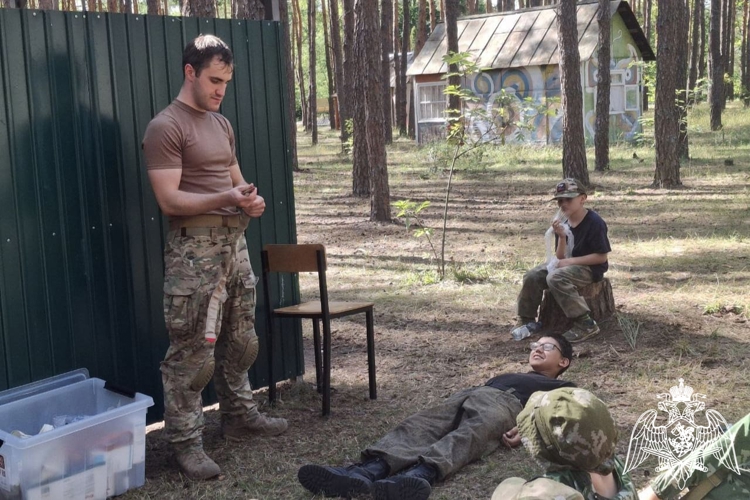 В Липецкой области прошли III военно-спортивные сборы  "Хочу в спецназ!"