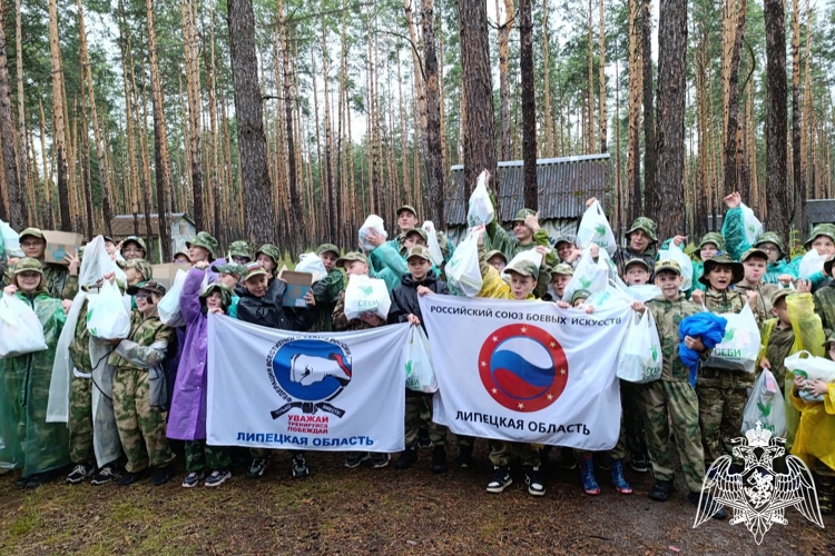 В Липецкой области прошли III военно-спортивные сборы  "Хочу в спецназ!"