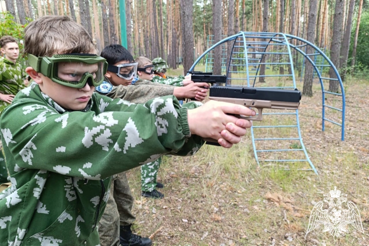 В Липецкой области прошли III военно-спортивные сборы  "Хочу в спецназ!"