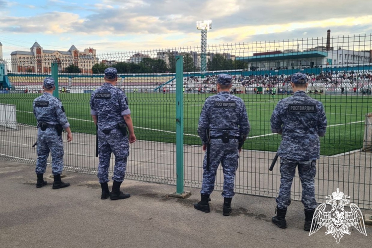 Росгвардия обеспечила безопасность в период проведения спортивных мероприятий