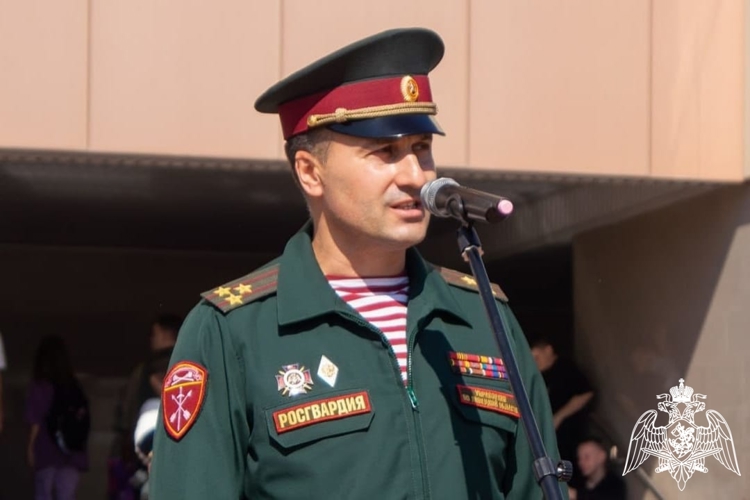 Росгвардия приняла участие в первом выпускном Военного учебного центра ЛГТУ
